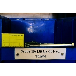 ŚRUBA 10X130 5,8 DIN931/101/ OC. (T02690)